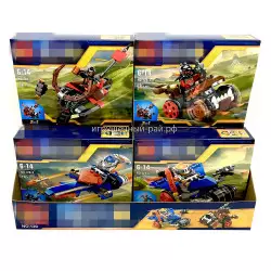 Конструкторы Нексо (Bozhi, ~102 дет) в упаковке 6 шт 120