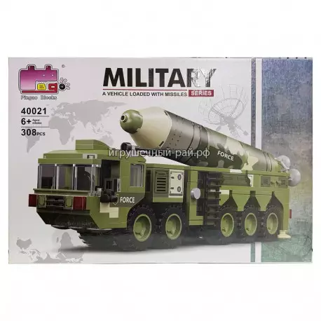 Конструктор Военная техника (308 дет) 40021
