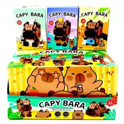 Конструктор Капибара бокс из 12 шт 6688A-662A