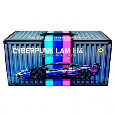 Конструктор Техник - Ламборджини Сиан / Lamborghini SIAN Cyberpunk в контейнере (1:14, ~1280 дет) 67128 (MK24)