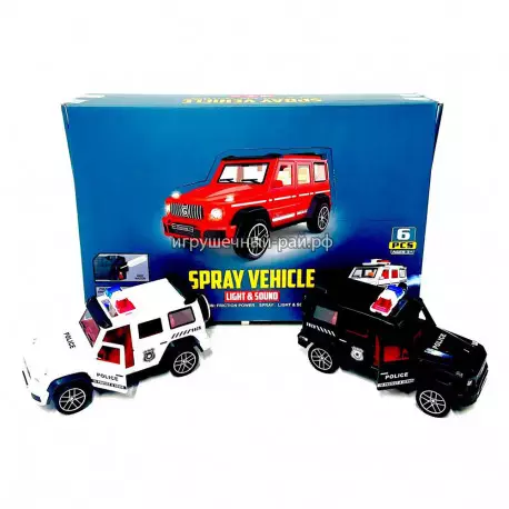 Машинки модельки Гелик (металл) бокс из 6 шт YM-9926F