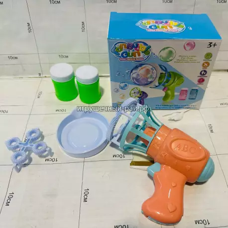 Пистолет для запуска мыльных пузырей 6-04