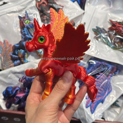 3D игрушка подвижный Единорог / Юникорн в ассортименте