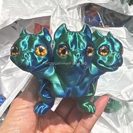 3D игрушка подвижный цербер