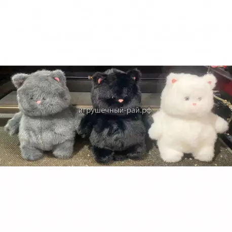 Заготовка - мягкая игрушка Пушистый кот (35 см)