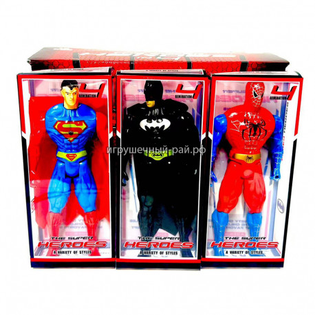 Фигурки Супергероев бокс из 12 шт 1801