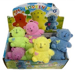 Резиновый мишка (10 см) бокс из 12 шт 2024-752