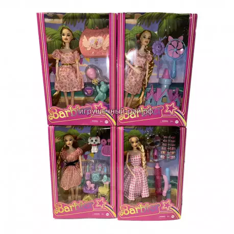Куклы Барби (30 см) бокс из 4 шт WA34239