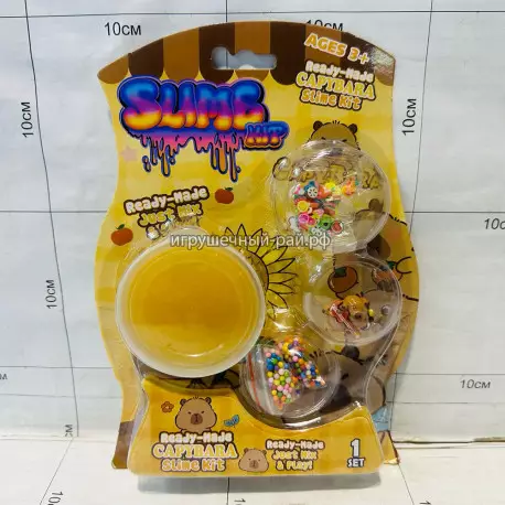 Набор Слайм Капибара на блистере DX-030