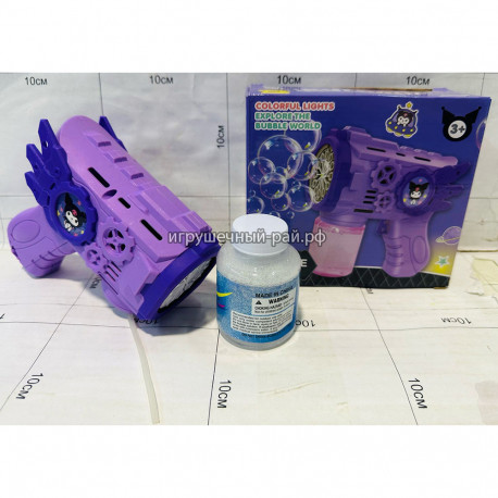 Пистолет для запуска мыльных пузырей 33912-1