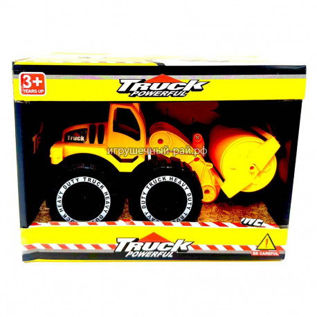 Разборная модель с отвёрткой Трактор с катком E194