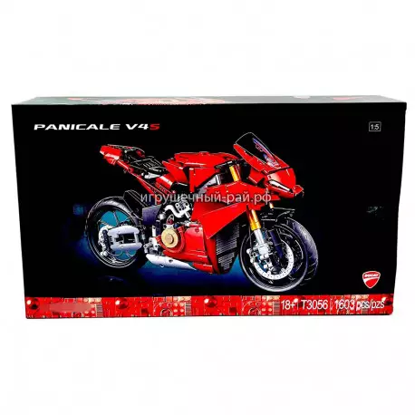 Конструктор Техник - Мотоцикл Ducati Panigale V4 S (1603 дет) T3056