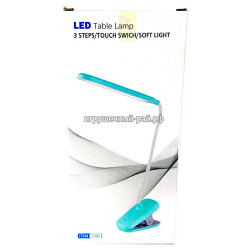 Лампа настольная с регулируемой яркостью и зажимом ZG0917