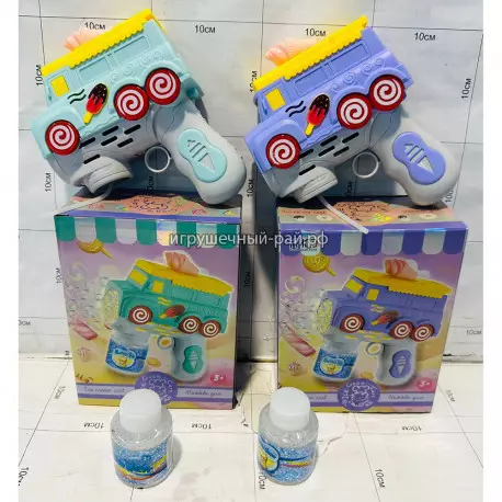 Пистолет для запуска мыльных пузырей 333-38