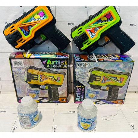 Пистолет для запуска мыльных пузырей 333-60