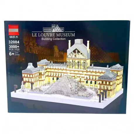 Микро-конструктор Парижский Лувр (3000 дет) 32084