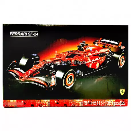Конструктор Техник - Феррари / Ferrari SF-24 F1 (1361 дет) H5115