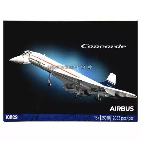 Конструктор Иконы - Самолёт Конкорд (2083 дет) 25018