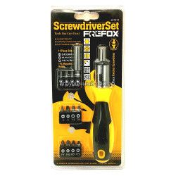Набор отвертока и головоки 13 предметов 601813