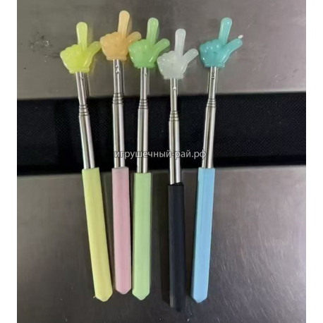 Палка указка с пальцем из Тик-ток (светится в темноте)