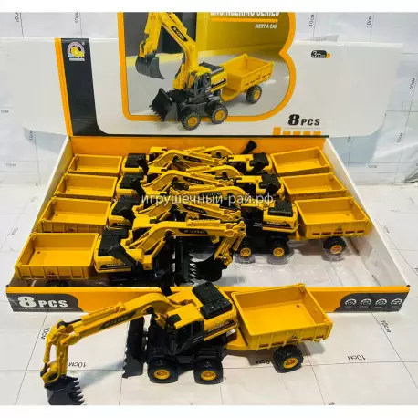 Строительная техника бокс из 8 шт RHX818