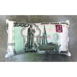 Заготовка - наволочка мягкая подушка 1000 рублей