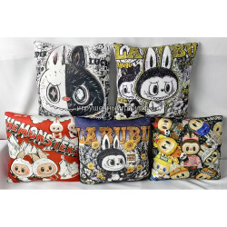 Заготовка - наволочка мягкая подушка Лабубу (35 x 35 см)