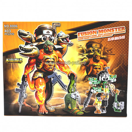 Конструктор Итальянские животные (403 дет) 8006