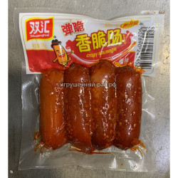 Соевые сосиски острые вакуум 4 шт 130 гр