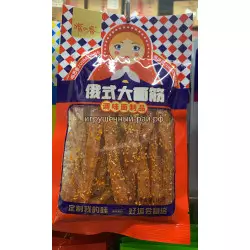 Соевое мясо с кунжутом Матрёшка синяя 175 гр (уп. 10 шт)