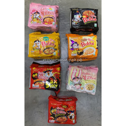 Лапша быстрого приготовления Buldak (уп. 5 шт)