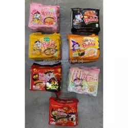 Лапша быстрого приготовления Buldak (уп. 5 шт)