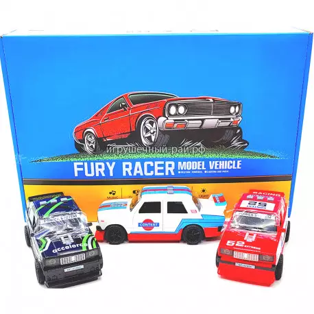 Машинки бокс из 6 шт LD-1AA