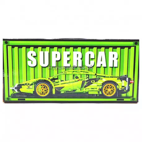 Конструктор Техник - Lamborghini Sian FKP37 в контейнере (1:14, 1280+ дет) 6079A