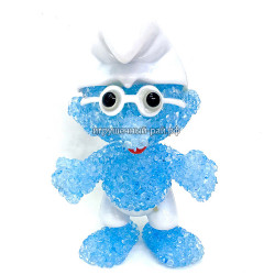 Фигурка Смурфики из кристаликов (14 см) упаковка из 12 шт xiaojingling