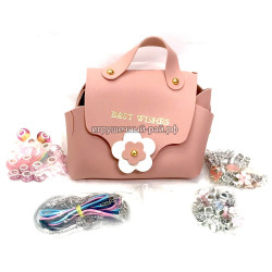 Сумочка с набором для плетения браслетов RL025