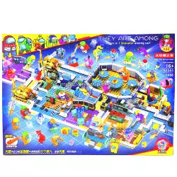 Конструктор Амонг Ас - Большой космический шаттл (32 фиг, 1488 дет) 82351