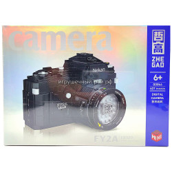 Микро-конструктор Мини фотокамера Nekan FY2A LR129 (Zhe Gao, 627 дет) 00844