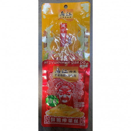 Маринованные стебли горчицы 60 гр в ассортименте