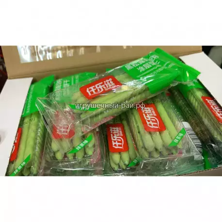 Хрустящие палочки в шоколаде Матча