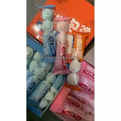 Маршмелоу с желейной начинкой 22 гр (3 вида, уп. 20 шт, в каждой один вкус)