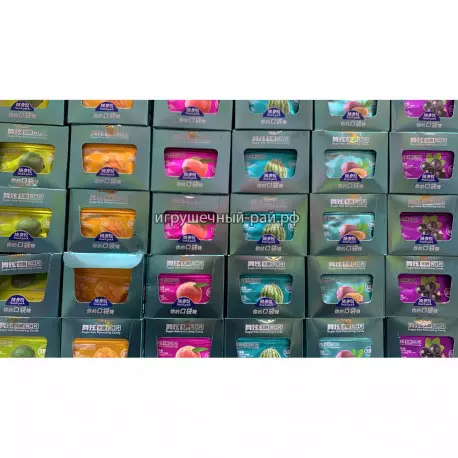 Конфеты (6 видов, уп. 20 шт, в каждой один вкус)