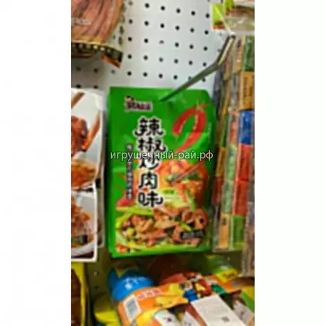 Соевая острая закуса вкус Свинины и чили