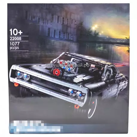Конструктор Техник - Додж Чарджер Доминика Торетто (1077 дет) 22008