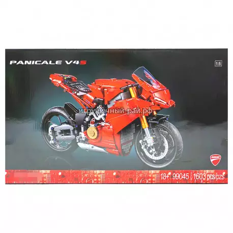 Конструктор Техник - Мотоцикл Ducati Panigale V4 S (1603 дет) 99045