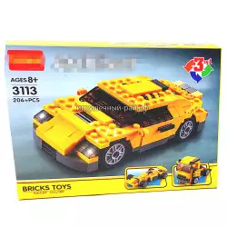 Конструктор Техник - Автомобиль 3 в 1 (Decool, 206+ дет) в ассортименте 3113