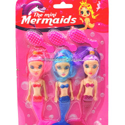 Игрушка куколки русалки 663-3-363