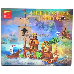 Конструктор Пираты (833 дет) 31002