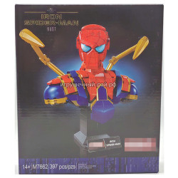 Конструктор Супер-герои - Человек паук (397 дет) M7662