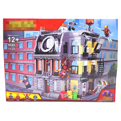 Конструктор Супер-герои - Решающий бой в Санктум Санкторум (1004 дет, 4 фиг) 4046